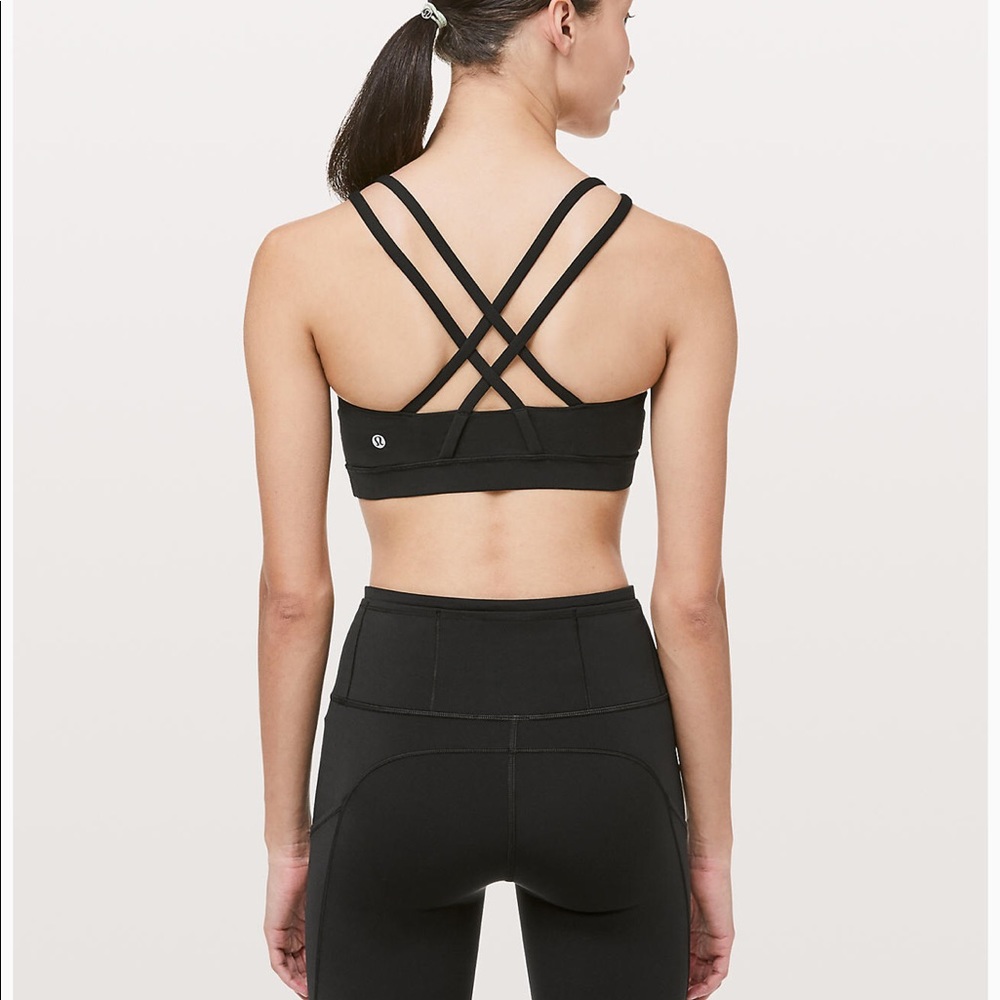 Lululemon Black sports bra!